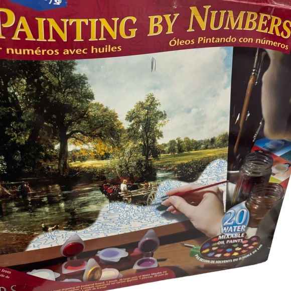 Reeves Oil Painting By Numbers- The Masters Collection- 1 Numbered Drawing - Picture 3 of 10